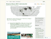 Tablet Screenshot of makingmaps.net